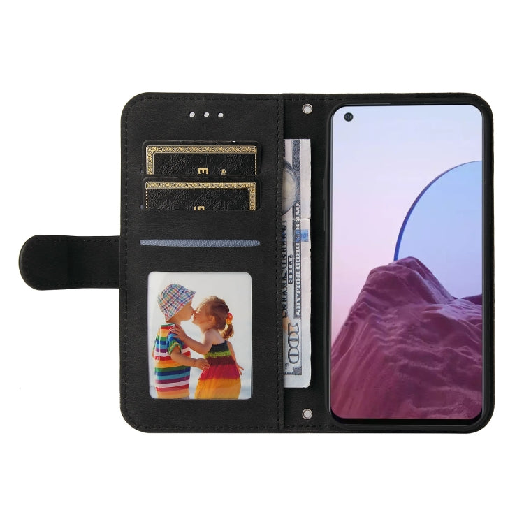 For OPPO A96 5G / Reno7 Z 5G / OnePlus Nord N20 5G Skin Feel Life Tree Metal Button Leather Phone Case