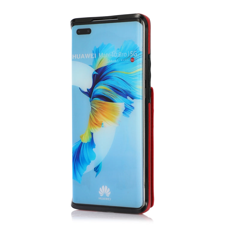For Huawei Mate 40 Solid Color PC + TPU Protective Case with Holder & Card Slots