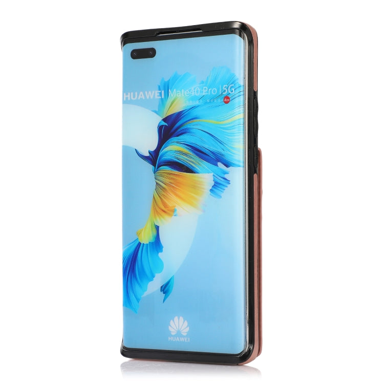 For Huawei Mate 40 Solid Color PC + TPU Protective Case with Holder & Card Slots