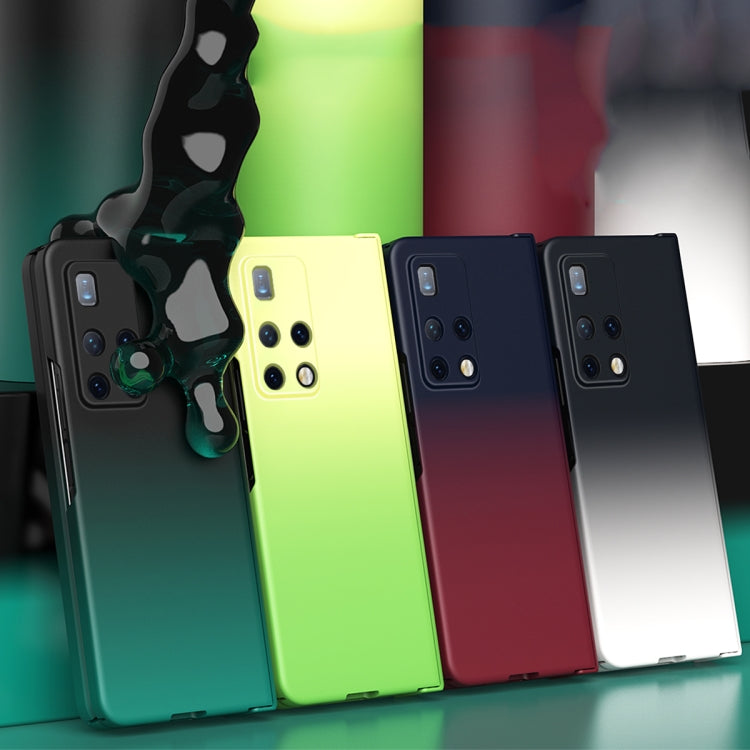 For Huawei Mate X2 Colorful Gradient Tempered Film Integrated Phone Case