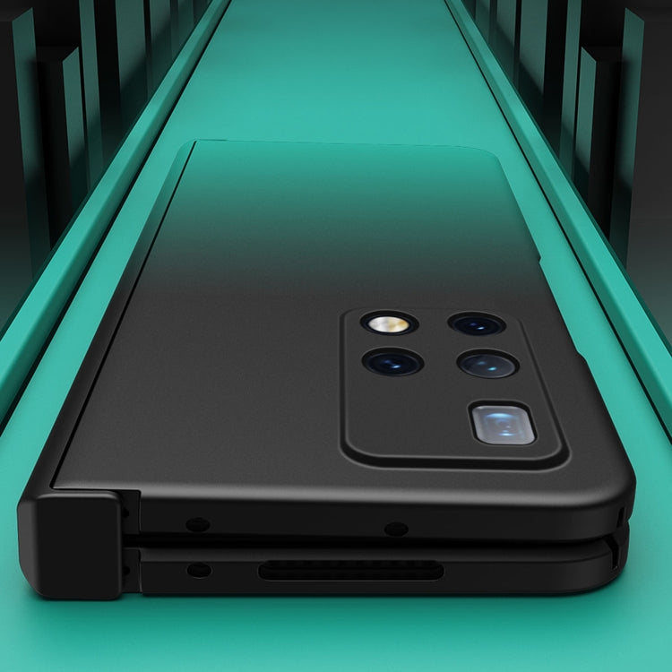 For Huawei Mate X2 Colorful Gradient Tempered Film Integrated Phone Case