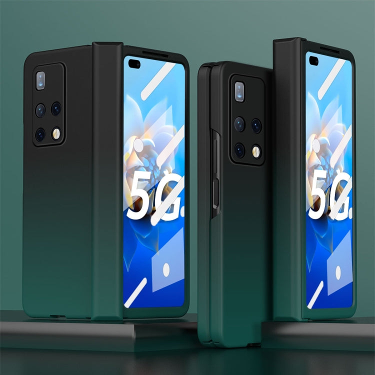For Huawei Mate X2 Colorful Gradient Tempered Film Integrated Phone Case