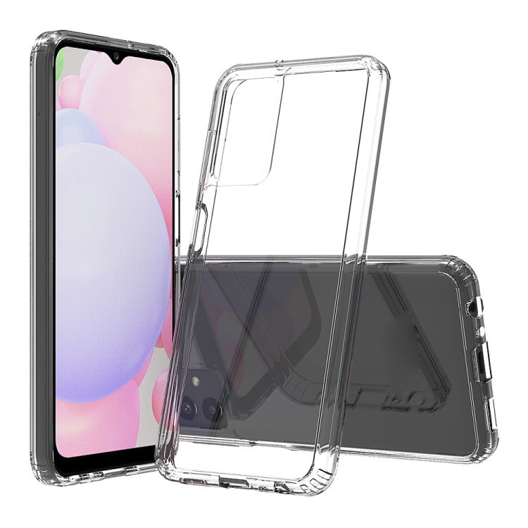 For Samsung Galaxy A13 4G Shockproof Scratchproof TPU + Acrylic Phone Case(Transparent)