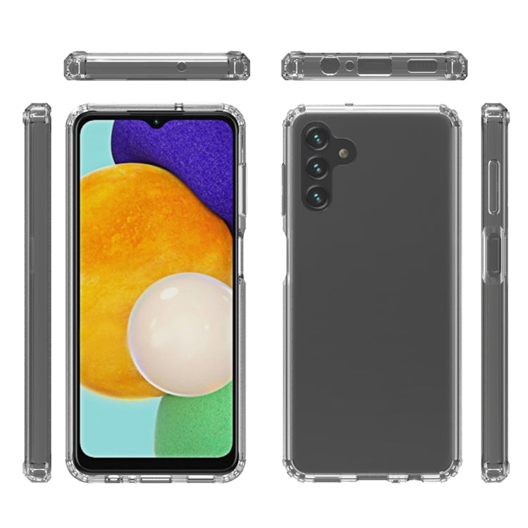 For Samsung Galaxy A13 5G Shockproof Scratchproof TPU + Acrylic Phone Case(Transparent)