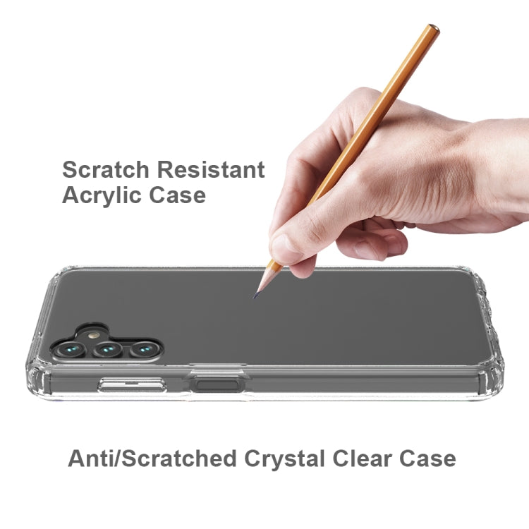 For Samsung Galaxy A13 5G Shockproof Scratchproof TPU + Acrylic Phone Case(Transparent)