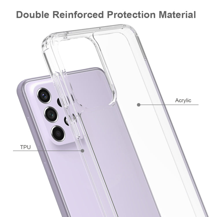 For Samsung Galaxy A33 5G Shockproof Scratchproof TPU + Acrylic Phone Case(Transparent)