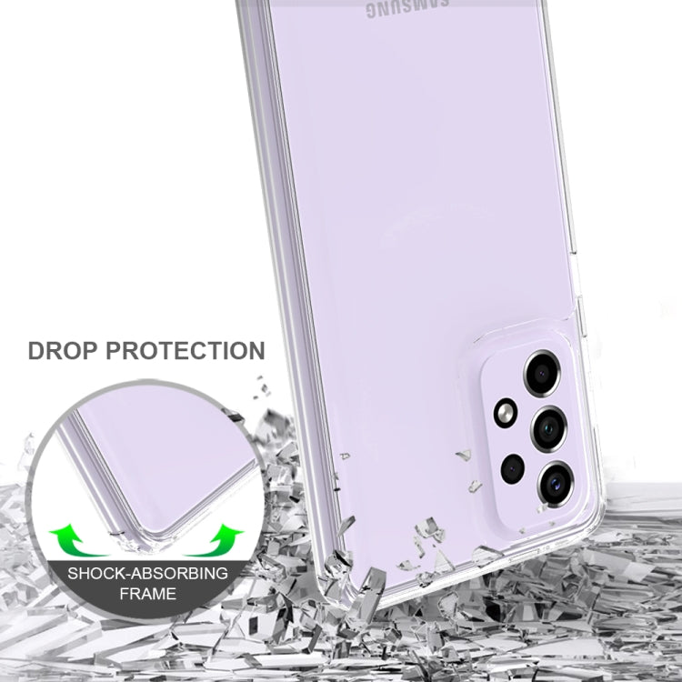 For Samsung Galaxy A33 5G Shockproof Scratchproof TPU + Acrylic Phone Case(Transparent)