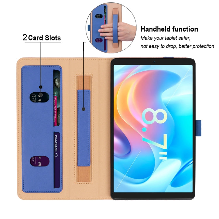 For Realme Pad mini 8.7 inch 2022 Retro PU Horizontal Flip Leather Tablet Case