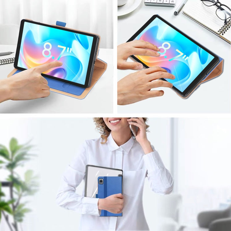 For Realme Pad mini 8.7 inch 2022 Retro PU Horizontal Flip Leather Tablet Case