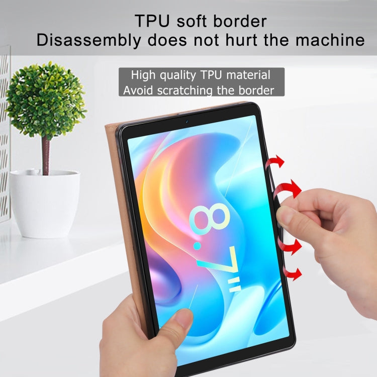 For Realme Pad mini 8.7 inch 2022 Retro PU Horizontal Flip Leather Tablet Case