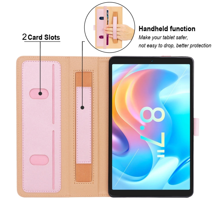 For Realme Pad mini 8.7 inch 2022 Retro PU Horizontal Flip Leather Tablet Case