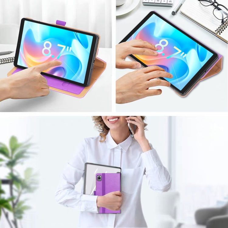 For Realme Pad mini 8.7 inch 2022 Retro PU Horizontal Flip Leather Tablet Case