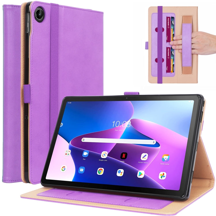 For Lenovo Tab M10 Plus 10.6 3rd Gen 2022 Retro PU Horizontal Flip Leather Tablet Case