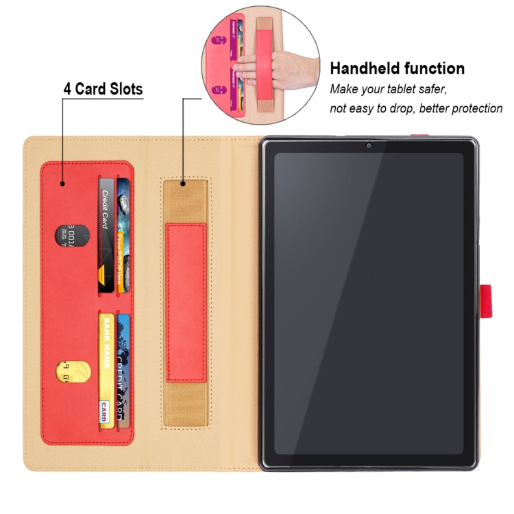 For Lenovo Tab 6 10.3 inch Retro PU Horizontal Flip Leather Tablet Case
