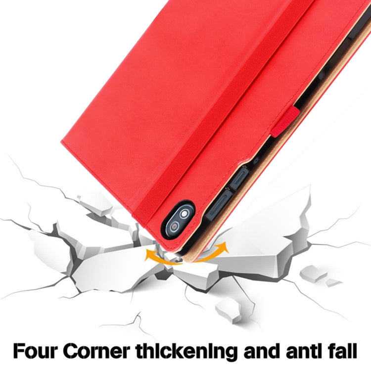 For Lenovo Tab 6 10.3 inch Retro PU Horizontal Flip Leather Tablet Case
