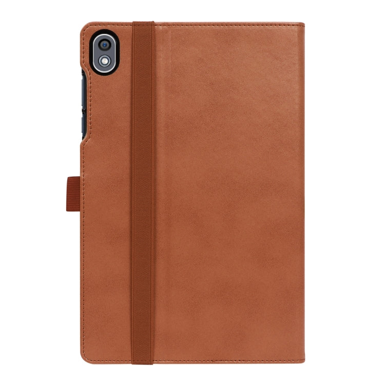 For Lenovo Tab 6 10.3 inch Retro PU Horizontal Flip Leather Tablet Case