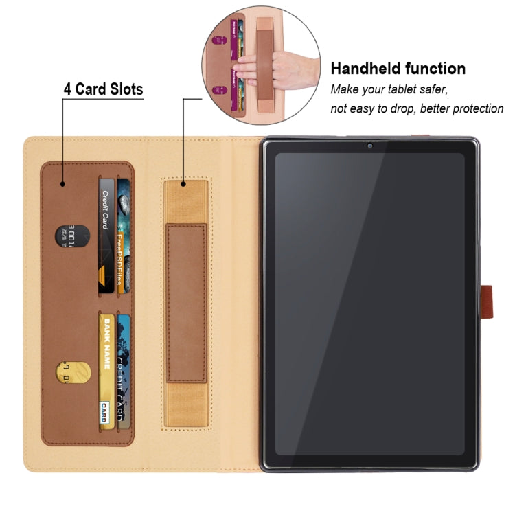 For Lenovo Tab 6 10.3 inch Retro PU Horizontal Flip Leather Tablet Case