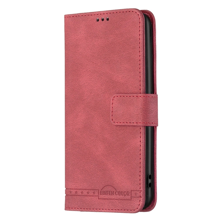 For Xiaomi Poco M4 Pro 5G BF09 Magnetic Buckle RFID Flip Leather Phone Case