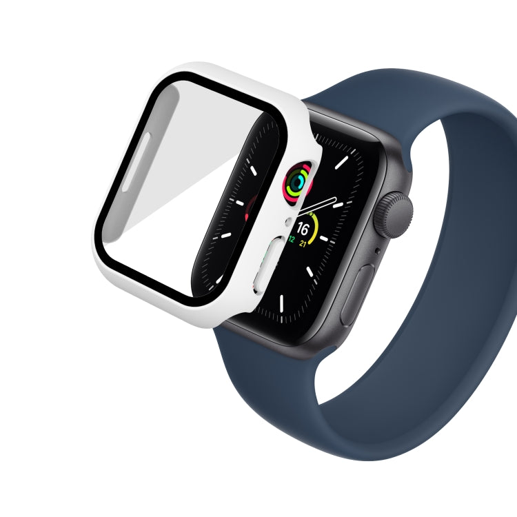 Waterproof PC+Tempered Film Watch Case For Apple Watch Series 8 / 7 45mm