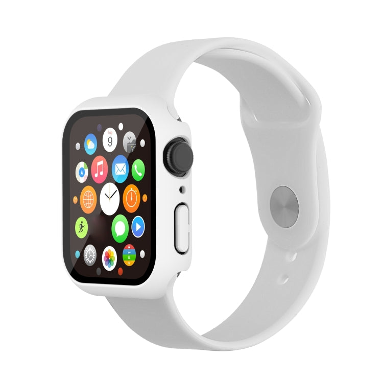 Waterproof PC+Tempered Film Watch Case For Apple Watch Series 8 / 7 45mm