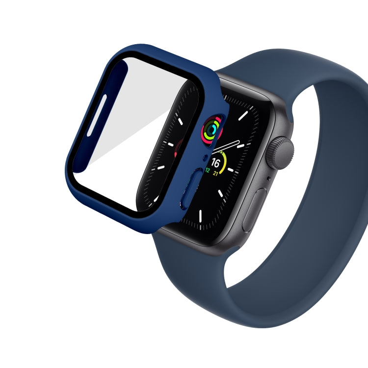 Waterproof PC+Tempered Film Watch Case For Apple Watch Series 8 / 7 45mm