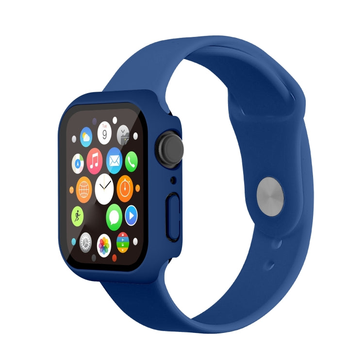 Waterproof PC+Tempered Film Watch Case For Apple Watch Series 8 / 7 45mm