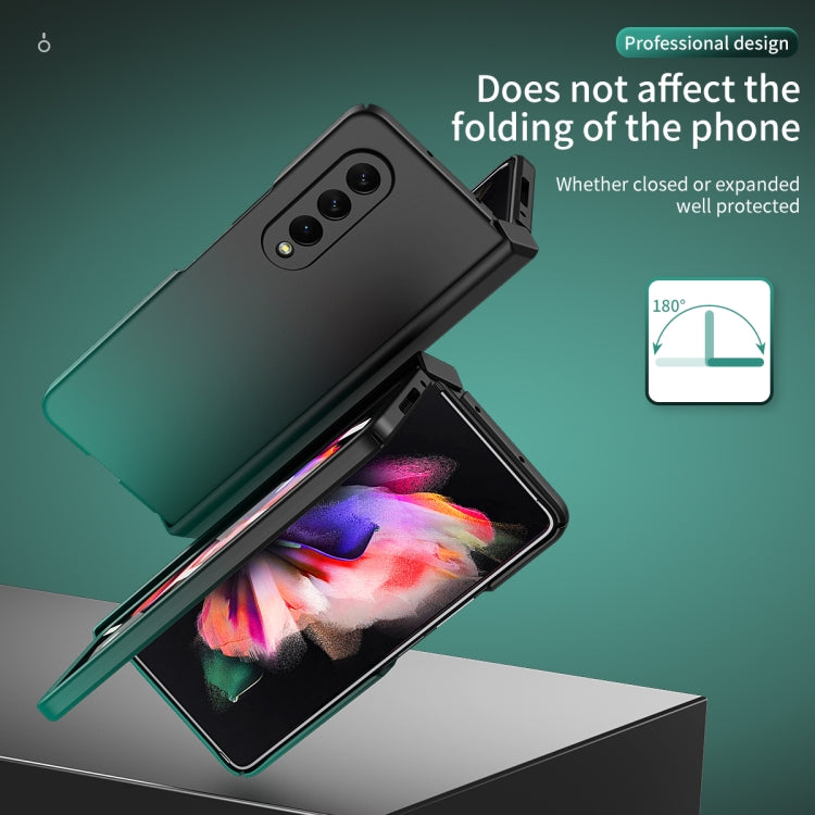 For Samsung Galaxy Z Fold3 5G Gradient Color Hinge Flip Phone Case