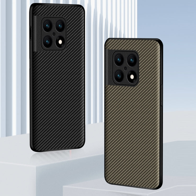For OnePlus 10 5G Ultra-thin Carbon Fiber Texture Printing Phone Case
