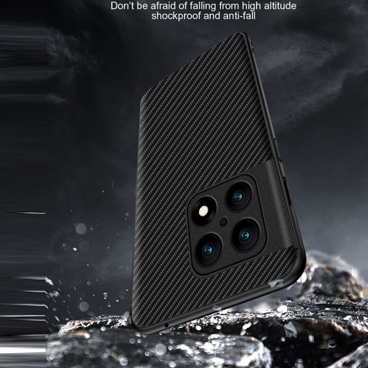 For OnePlus 10 5G Ultra-thin Carbon Fiber Texture Printing Phone Case