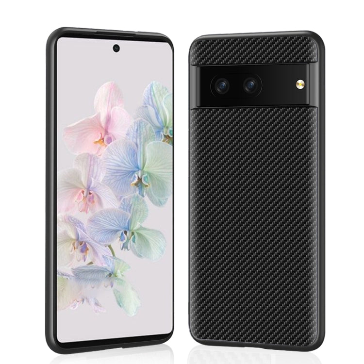 For Google Pixel 7 5G Ultra-thin Carbon Fiber Texture Printing Phone Case