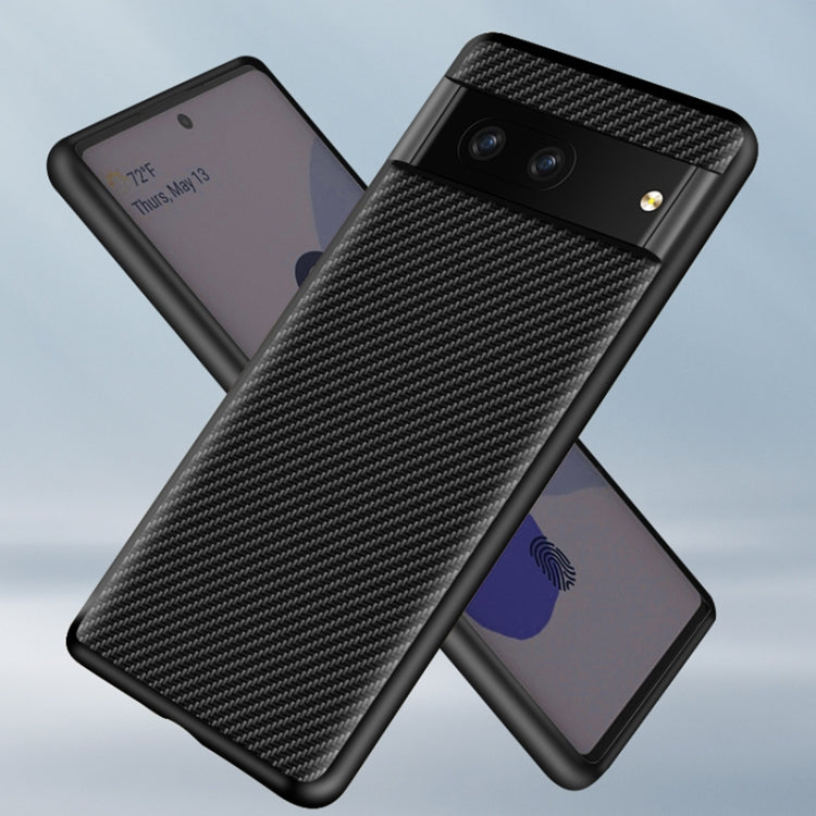 For Google Pixel 7 5G Ultra-thin Carbon Fiber Texture Printing Phone Case