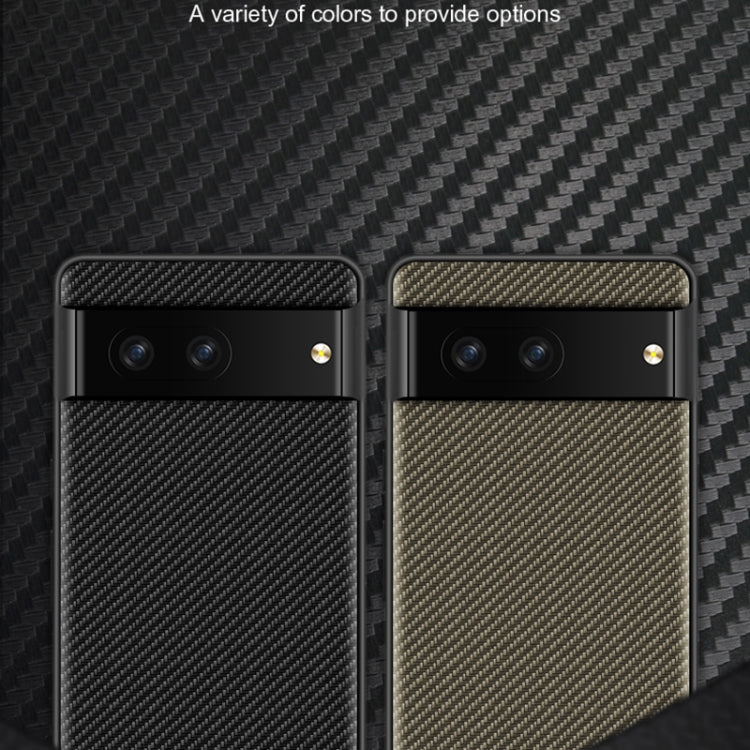 For Google Pixel 7 5G Ultra-thin Carbon Fiber Texture Printing Phone Case