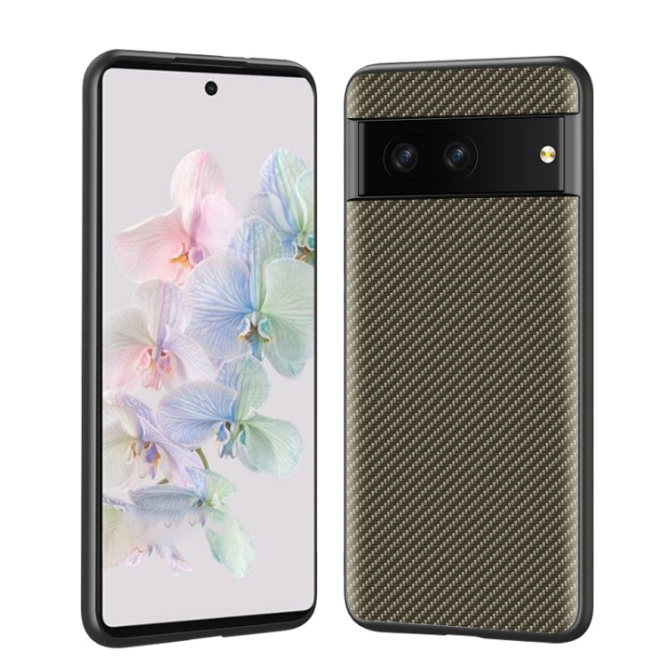 For Google Pixel 7 5G Ultra-thin Carbon Fiber Texture Printing Phone Case