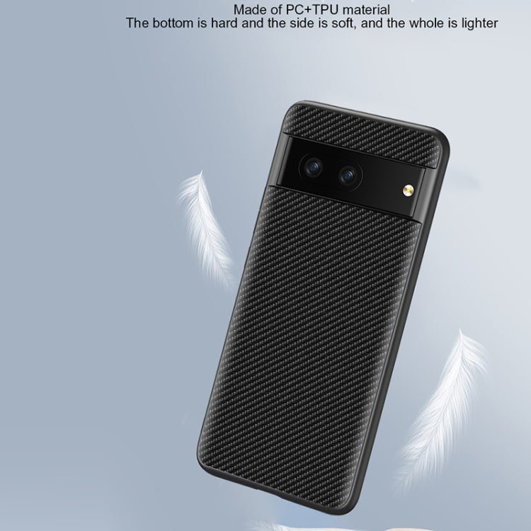 For Google Pixel 7 5G Ultra-thin Carbon Fiber Texture Printing Phone Case