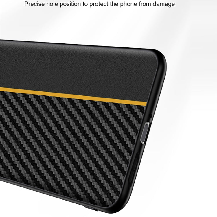 For OnePlus 10 5G Ultra-thin Carbon Fiber Texture Splicing Phone Case