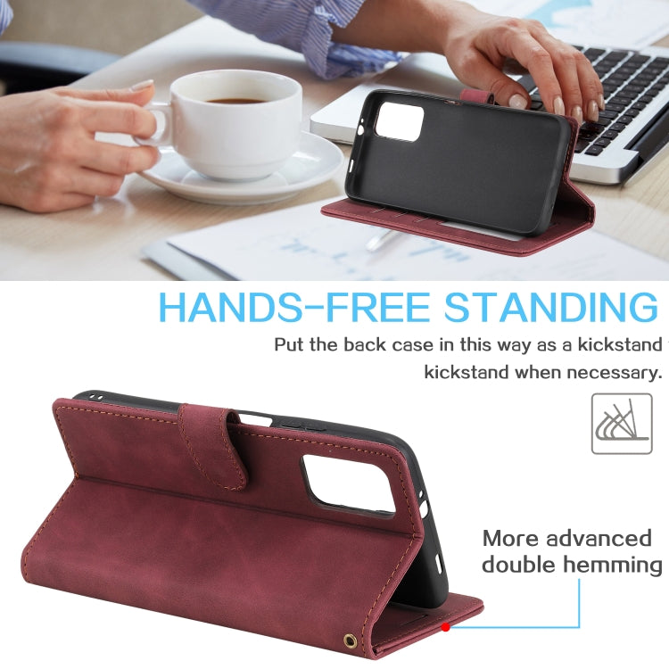 For Xiaomi Redmi Note 11 Pro 4G Skin Feel Anti-theft Brush Leather Phone Case