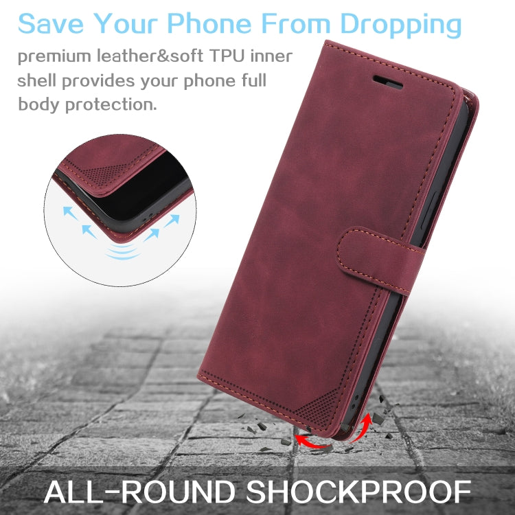 For Xiaomi Redmi Note 11 Pro 4G Skin Feel Anti-theft Brush Leather Phone Case