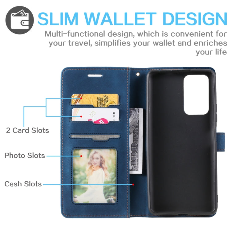 For Xiaomi Redmi Note 11 4G/11S Global Skin Feel Anti-theft Brush Leather Phone Case