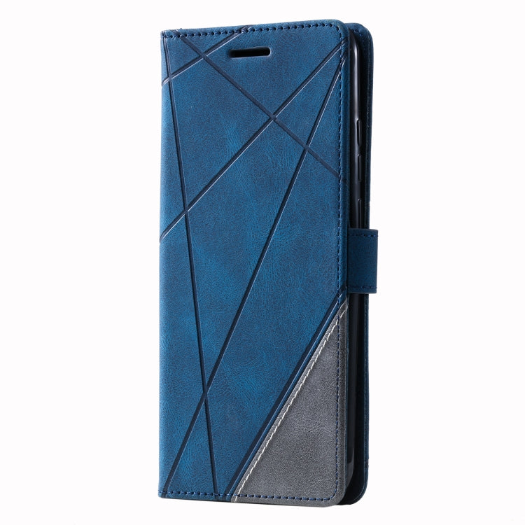 For Samsung Galaxy A03 164mm Skin Feel Splicing Leather Phone Case