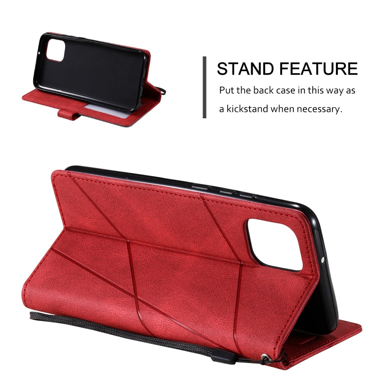 For Samsung Galaxy A03 164mm Skin Feel Splicing Leather Phone Case