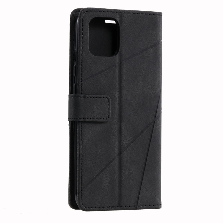 For Samsung Galaxy A03 164mm Skin Feel Splicing Leather Phone Case