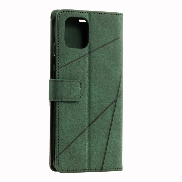 For Samsung Galaxy A03 164mm Skin Feel Splicing Leather Phone Case