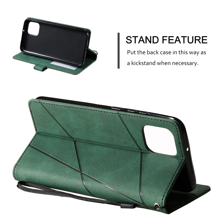 For Samsung Galaxy A03 164mm Skin Feel Splicing Leather Phone Case
