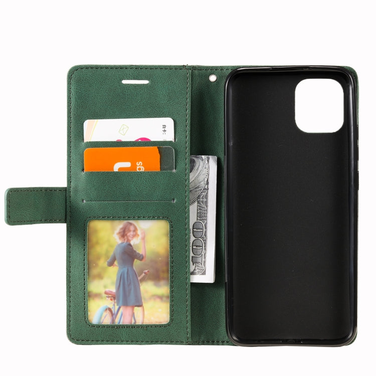 For Samsung Galaxy A03 164mm Skin Feel Splicing Leather Phone Case
