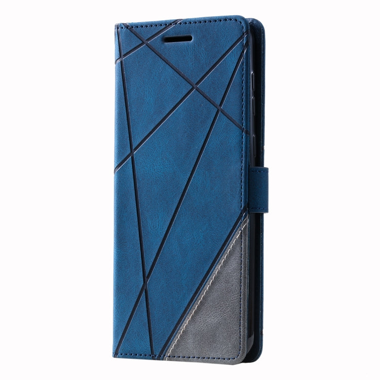 For Samsung Galaxy A03 Core Skin Feel Splicing Leather Phone Case