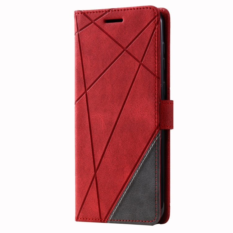 For Samsung Galaxy A03 Core Skin Feel Splicing Leather Phone Case