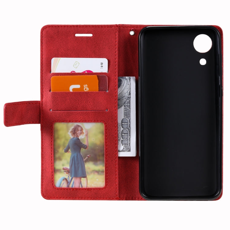For Samsung Galaxy A03 Core Skin Feel Splicing Leather Phone Case
