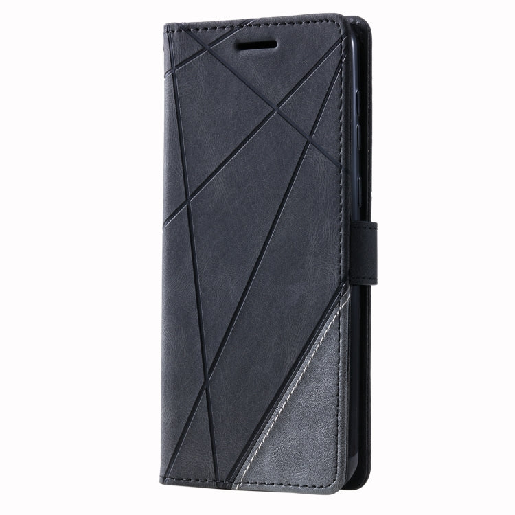 For Samsung Galaxy A03 Core Skin Feel Splicing Leather Phone Case