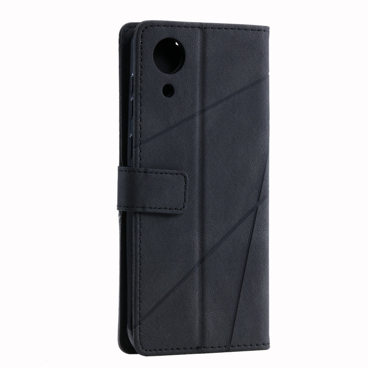 For Samsung Galaxy A03 Core Skin Feel Splicing Leather Phone Case