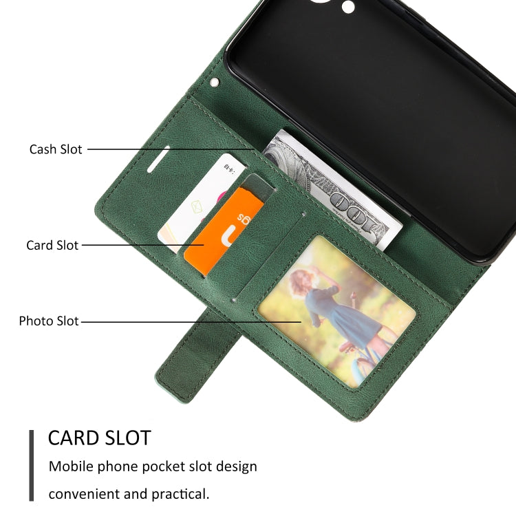For Samsung Galaxy A03 Core Skin Feel Splicing Leather Phone Case